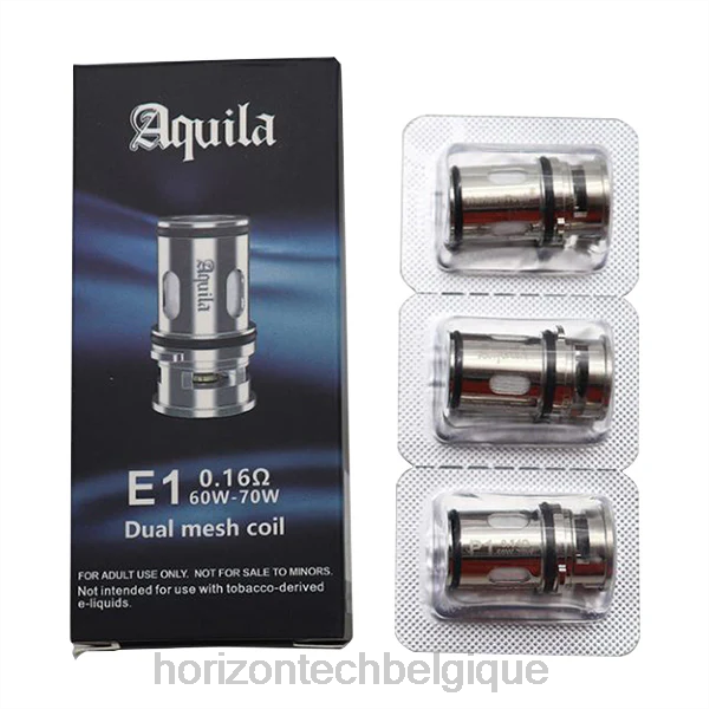 HorizonTech Aquila bobine (paquet de 3) e2 - 0,14 ohm (paquet de 3) 66D213 | Horizontech Vape Belgique