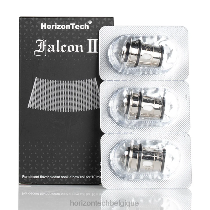 HorizonTech Falcon 2 bobines (paquet de 3) secteur maille 0.14ohm 66D28 | Horizontech Vape Kit