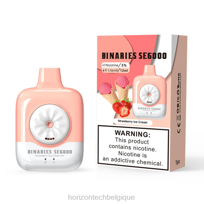 glace à la fraise