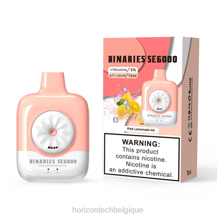 glace à la limonade rose