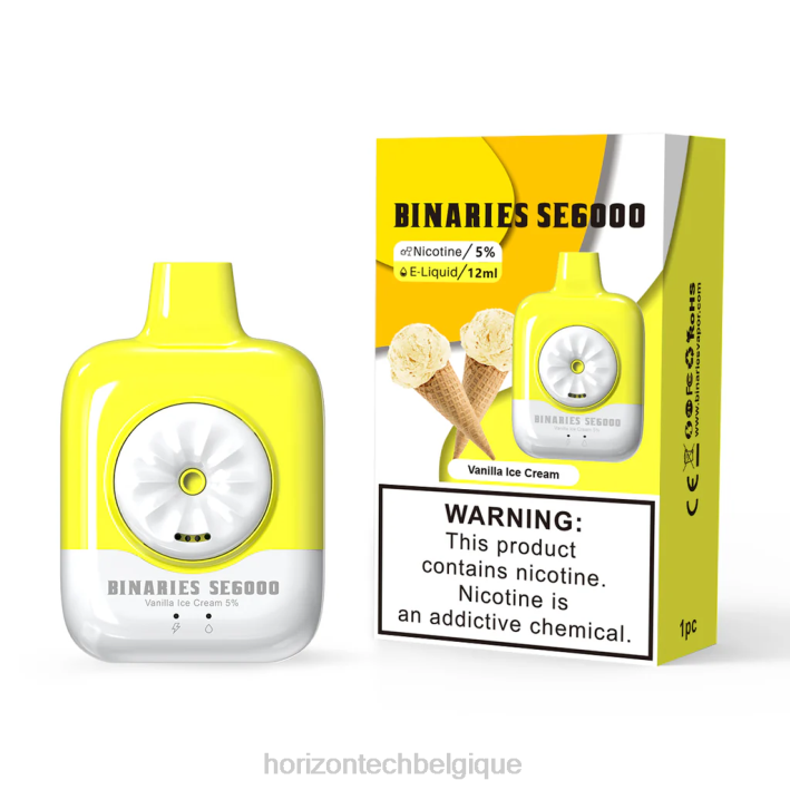 glace à la vanille