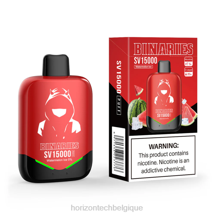 HorizonTech Binaries Cabin SV jetable glace à la pastèque 66D295 | Horizon Tech Vape Coils