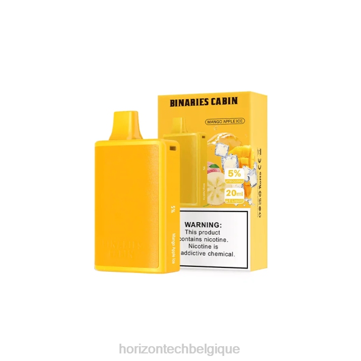 glace pomme mangue