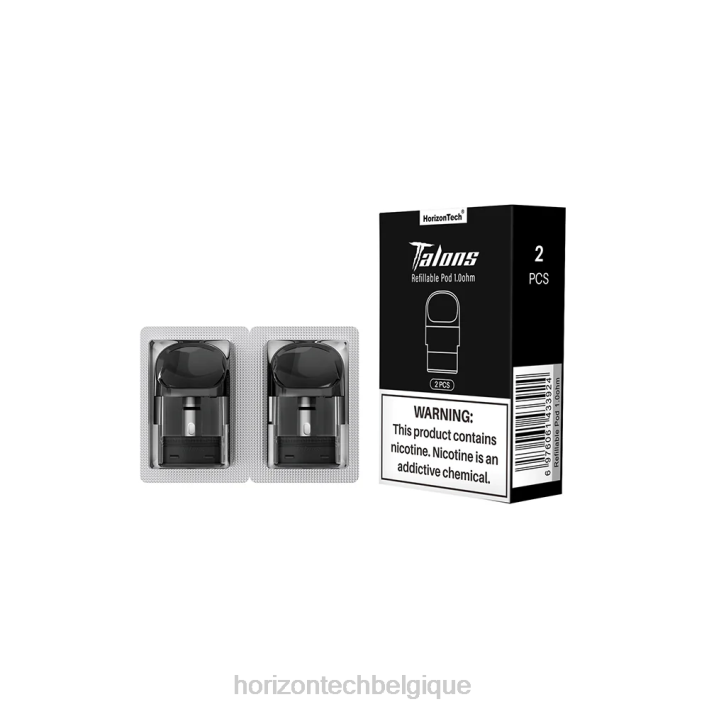 HorizonTech Talons dosettes de remplacement 1,0 ohm 66D2195 | Horizontech Vape Belgique